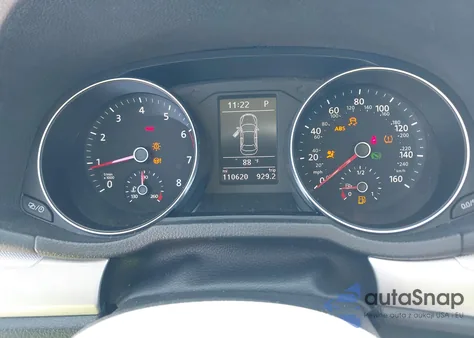 2016 Volkswagen Passat 1.8T S из США, поврежденный, VIN 1VWAT7A32GC045914